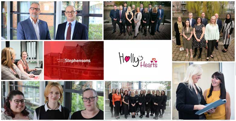 Stephensons selects Hollys Hearts as its charity of the year 