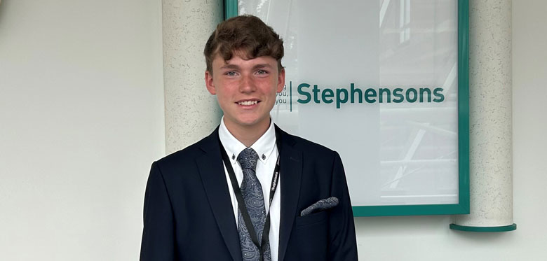 Zacharys work experience at Stephensons