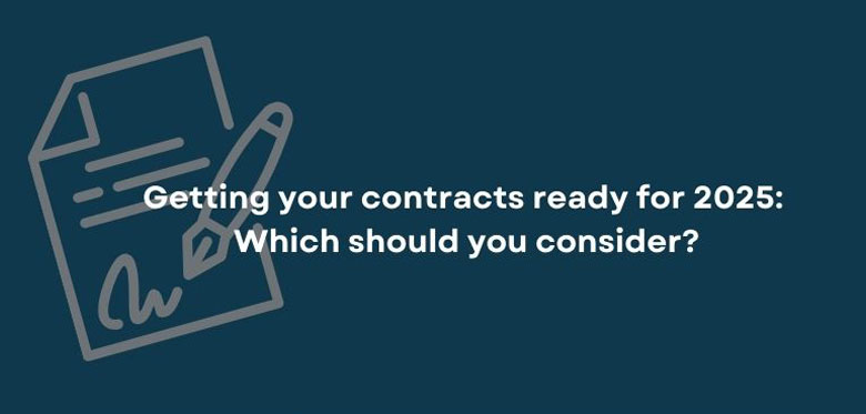 Getting on top of your commercial contracts