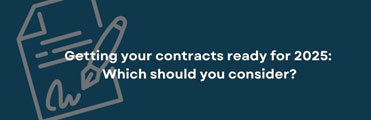 Getting on top of your commercial contracts